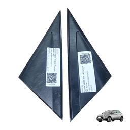Par Moldura Externa Do Retrovisor Hyundai Hb20x 2013 2019