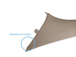 MOLDURA COLUNA PARABRISA ESQUERDO S10 2016/2020