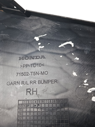 MOLDURA PARACHOQUE TRASEIRO DIREITO HONDA FIT 2009 A 2014 