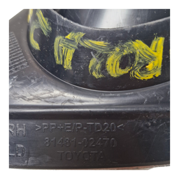  MOLDURA FAROL MILHA DIREITO TOYOTA COROLLA 2014 A 2017  