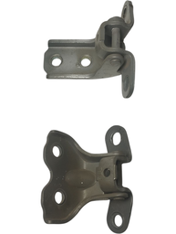 PAR DOBRADIÇAS PORTA DIANTEIRA ESQUERDA HB20 2013 A 2019