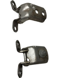 PAR DOBRADIÇAS PORTA TRASEIRA DIREITA LIVINA 2010 A 2014