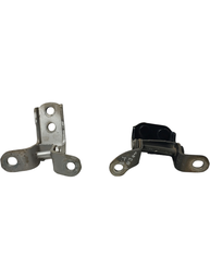 PAR DOBRADIÇAS PORTA TRASEIRA ESQUERDA COROLLA 2003 A 2008