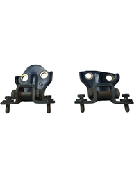 PAR DOBRADIÇAS PORTA TRASEIRA ESQUERDA CHERY SPACE