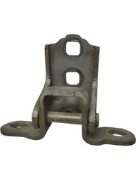 PAR DOBRADIÇAS PORTA TRASEIRA ESQUERDA MEGANE 2007 A 2013