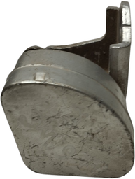 PAR DOBRADIÇAS PORTA TRASEIRA ESQUERDA MEGANE 2007 A 2013