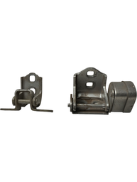 PAR DOBRADIÇAS PORTA TRASEIRA ESQUERDA MEGANE 2007 A 2013