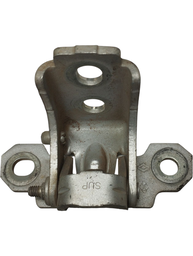 PAR DOBRADIÇAS PORTA DIANTEIRA ESQUERDA FLUENCE 2011 A 2018