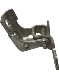 PAR DOBRADIÇAS PORTA TRASEIRA ESQUERDA FLUENCE 2011 A 2018