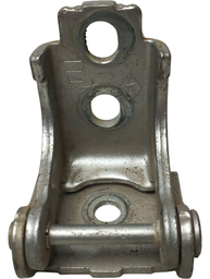 PAR DOBRADIÇAS PORTA TRASEIRA ESQUERDA FLUENCE 2011 A 2018