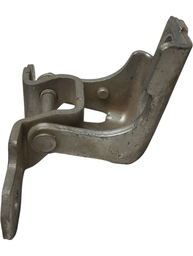 PAR DOBRADIÇAS PORTA TRASEIRA ESQUERDA FLUENCE 2011 A 2018