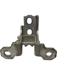 PAR DOBRADIÇAS PORTA TRASEIRA ESQUERDA FLUENCE 2011 A 2018