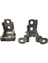 PAR DOBRADIÇAS PORTA TRASEIRA ESQUERDA FLUENCE 2011 A 2018