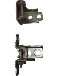 PAR DOBRADIÇAS PORTA DIANTEIRA DIREITA FLUENCE 2011 A 2018