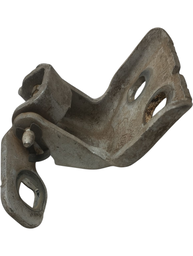 PAR DOBRADIÇAS PORTA DIANTEIRA DIREITA SANDERO 2008 A 2014