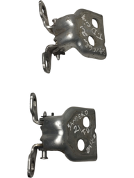 PAR DOBRADIÇAS PORTA TRASEIRA DIREITA SANDERO 2008 A 2014