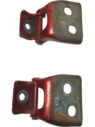 PAR DOBRADIÇAS PORTA DIANTEIRA DIREITA KWID 2018 A 2025