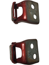 PAR DOBRADIÇAS PORTA DIANTEIRA DIREITA KWID 2018 A 2025