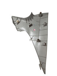 ACABAMENTO COLUNA TRASEIRA ESQUERDA NISSAN VERSA 2012 - 2019