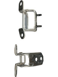 PAR DOBRADIÇAS PORTA TRASEIRA DIREITA VERSA 2012 A 2020