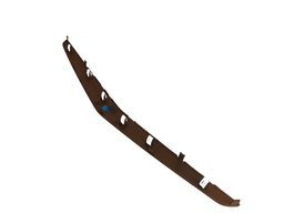 MOLDURA FRISO PORTA DIANT ESQUERDA ECOSPORT 2018 A 2021