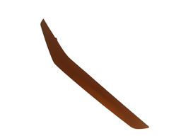 FRISO MOLDURA PORTA TRAS. ESQUERDA ECOSPORT 2018 A 2021