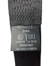 CINTO SEGURANÇA TRASEIRO DIREITO RENAULT SANDERO 2008 A 2014