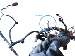 CHICOTE CAIXA FUSÍVEL ECOSPORT 2018 A 2021