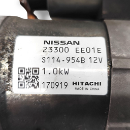 MOTOR PARTIDA MARCH VERSA SANDERO DUSTER CAPTUR 1.6 16/