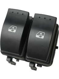 BOTÃO DUPLO COMANDO VIDRO SANDERO LOGAN DUSTER 2008 A 2020