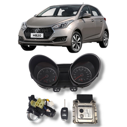 Kit Code injeção Hyundai Hb20 2013 2019 original