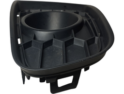 MOLDURA FAROL MILHA ESQUERDA RENAULT SANDERO 2008 A 2014