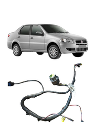 Chicote Porta Dianteira Direita Fiat Siena Palio ELX 1.4 200