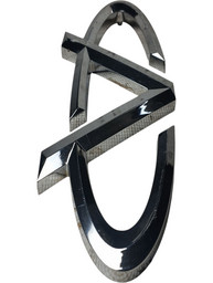 EMBLEMA CROMADO CAPÔ CHERY QQ TIGGO ORIGINAL