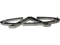 EMBLEMA CROMADO CAPÔ CHERY QQ TIGGO ORIGINAL