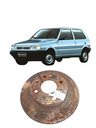 Disco Freio Dianteiro Fiat Uno Eletronic 1994