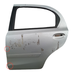 Porta Traseira Esquerda Etios Hatch 2013 2014 a 2021