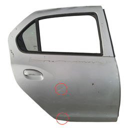 Porta Traseira Direita Logan 2014 2015 a 2024