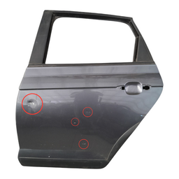 Porta Traseira Esquerda Polo Nivus 2018 2019 2020/..