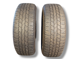 KIT 2  PNEUS 265/65/R17 BRIDGESTONE DUELLER AT.