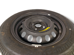 RODA FERRO C/PNEU ESTEPE ARO 15 CITY FIT 4X100