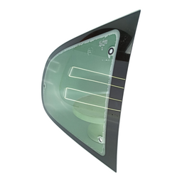 VIDRO LATERAL TRASEIRO ESQUERDO PEUGEOT 206 207 2P