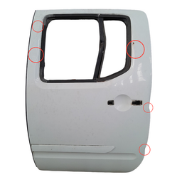 Porta Traseira Esquerda Frontier 2008 2009 a 2016