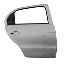 Porta Traseira Direita Gol Voyage G5 G6 G7 G8 2008 a 2023