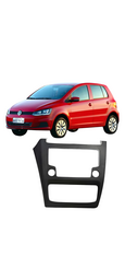 Moldura Rádio Painel Central Vw Fox 2014 A 2018