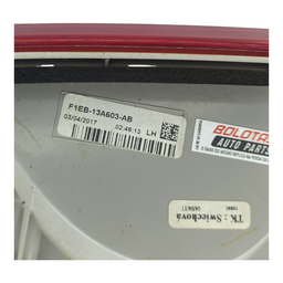 LANTERNA TAMPA TRASEIRA ESQ FOCUS SEDAN 16 A 19 F1EB13A603AB