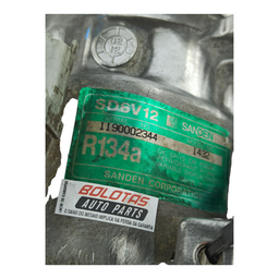 COMPRESSOR AR CONDICIONADO PEUGEOT 206 1.0 16V 2001 A 2006