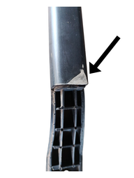 RACK TETO DIREITO CHERY FACE 2010 2011 2012 A 2015