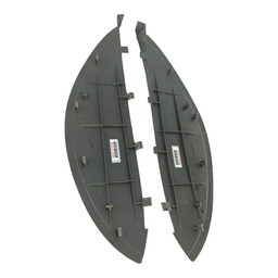 PAR ACABAMENTO LATERAL PAINEL FORD FIESTA 96-06 COURIER 97-1