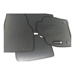 JOGO TAPETE BORRACHA ORIGINAL VW NIVUS POLO 2018 A 2025 4P